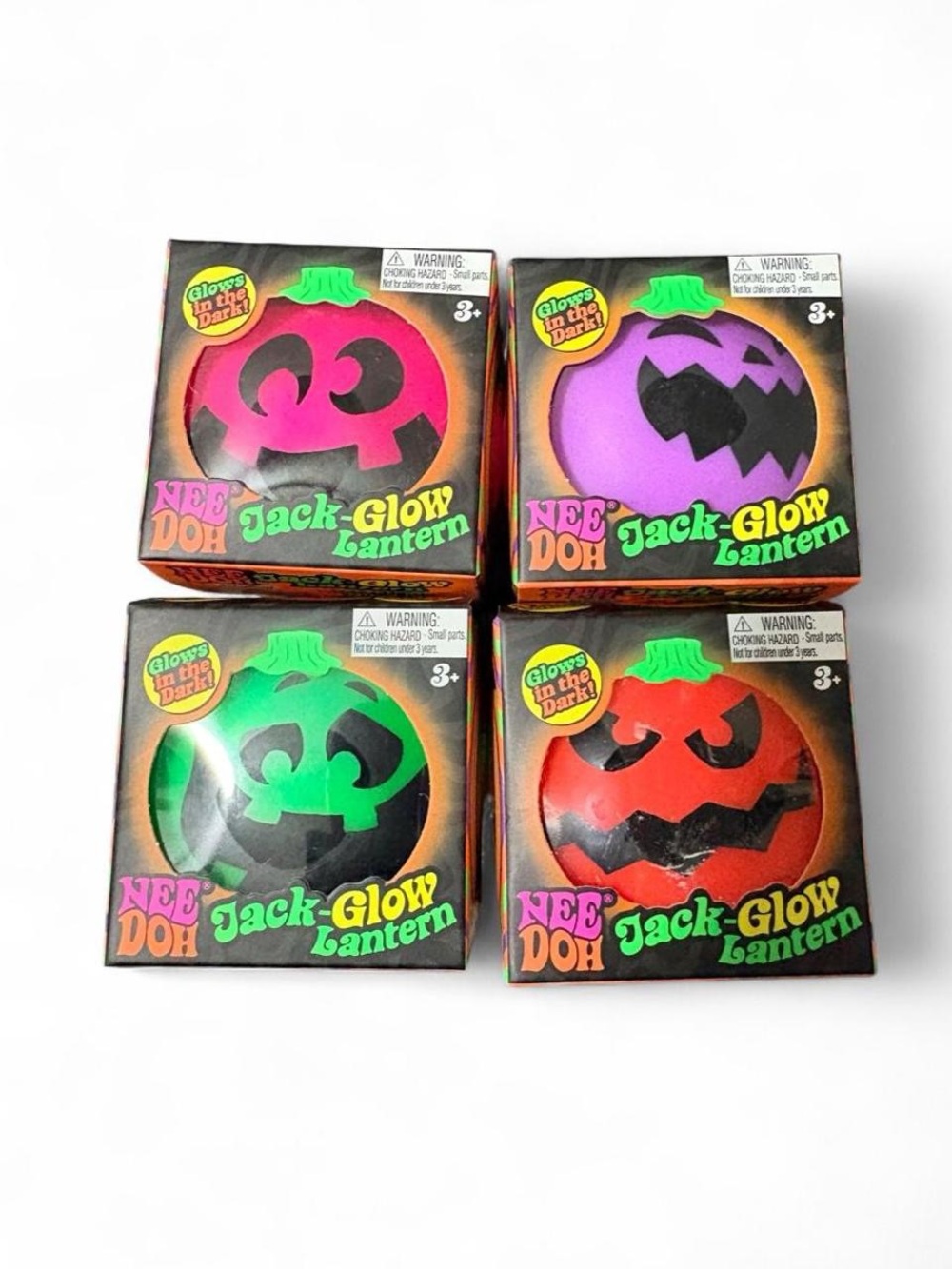 Schylling NeeDoh Jack Glow Lantern – 4-Piece Set